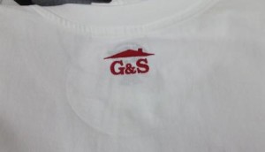 G&S back of neck embroidery