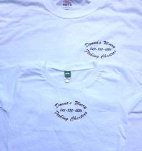 donna's worry front tees